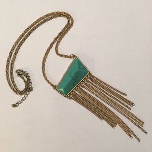 💯 Fringe Statement Necklace